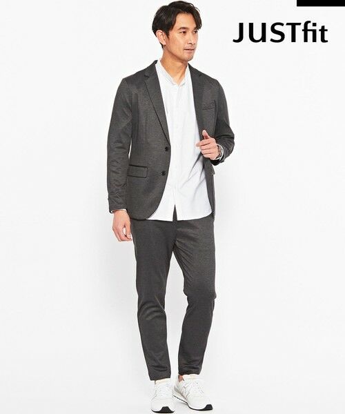 【WEB限定】JUSTFIT ポンチ セットアップ ジャケット＆パンツ