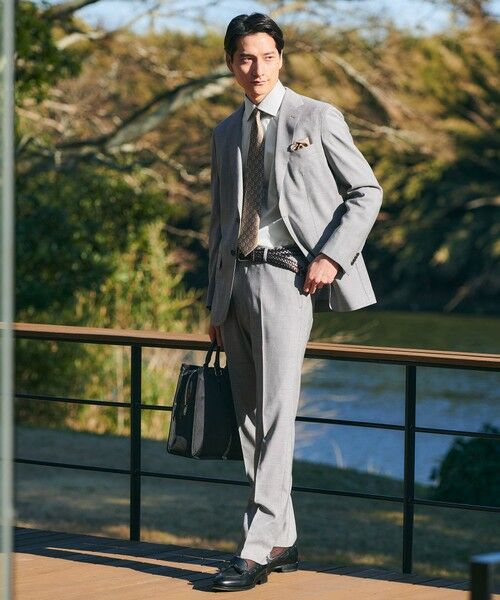 green label relaxing×REDA セットアップスーツ グレー