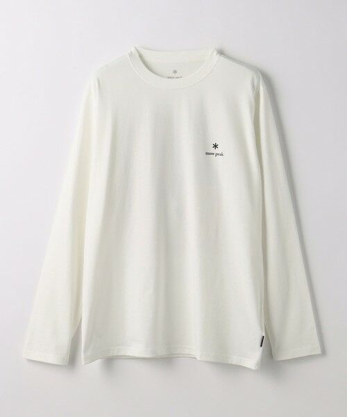 green label relaxing / グリーンレーベル リラクシング カットソー | 【WEB限定】＜Snow Peak＞ボタニカル ロングスリーブ Tシャツ ロンT | 詳細6