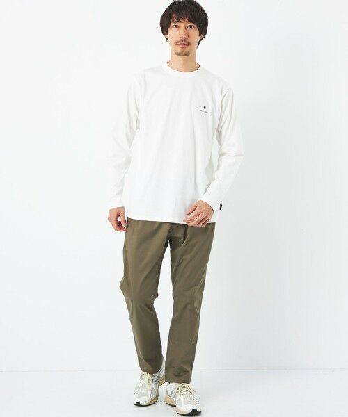 green label relaxing / グリーンレーベル リラクシング カットソー | 【WEB限定】＜Snow Peak＞ボタニカル ロングスリーブ Tシャツ ロンT | 詳細5