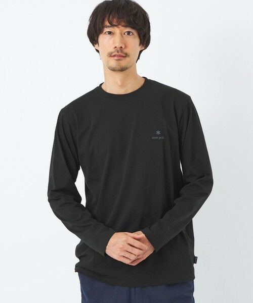 green label relaxing / グリーンレーベル リラクシング カットソー | 【WEB限定】＜Snow Peak＞ボタニカル ロングスリーブ Tシャツ ロンT | 詳細12