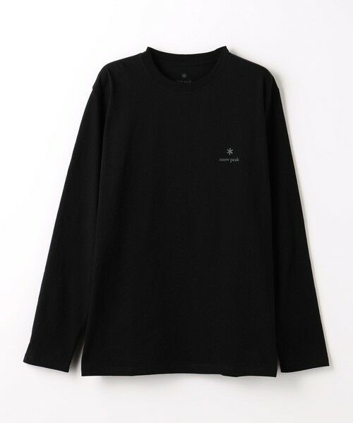 green label relaxing / グリーンレーベル リラクシング カットソー | 【WEB限定】＜Snow Peak＞ボタニカル ロングスリーブ Tシャツ ロンT | 詳細13