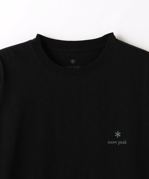 green label relaxing / グリーンレーベル リラクシング カットソー | 【WEB限定】＜Snow Peak＞ボタニカル ロングスリーブ Tシャツ ロンT | 詳細15