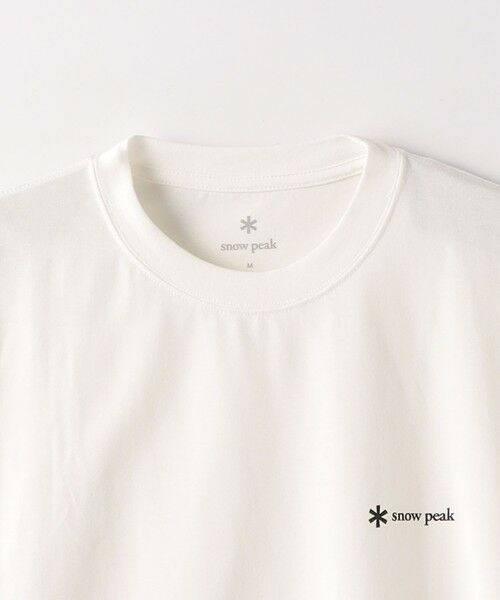 green label relaxing / グリーンレーベル リラクシング Tシャツ | 【WEB限定】＜Snow Peak＞SP ロゴ 半袖 Tシャツ | 詳細3