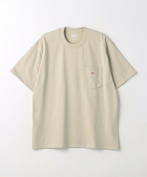 DANTON＞ロゴ ポケット ソリッド Tシャツ （Tシャツ）｜green label