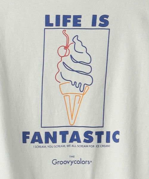 セール】 ＜GROOVY COLORS＞TJ I SCREAM Tシャツ 120cm （カットソー