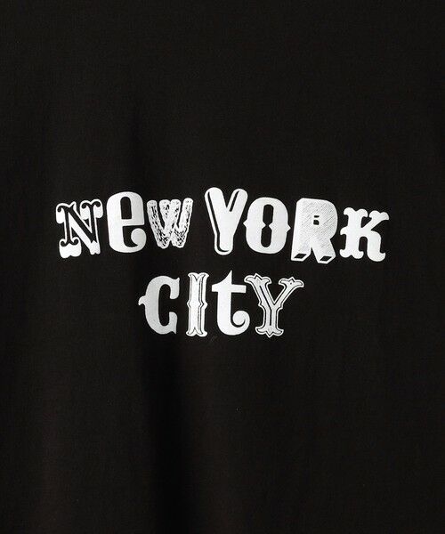 green label relaxing / グリーンレーベル リラクシング Tシャツ | ＜FUNG＞NEW YORK CITY プリント Tシャツ | 詳細9