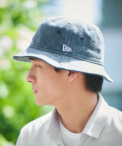 【別注】＜NEW ERA×green label relaxing＞バケット01 デニム ハット