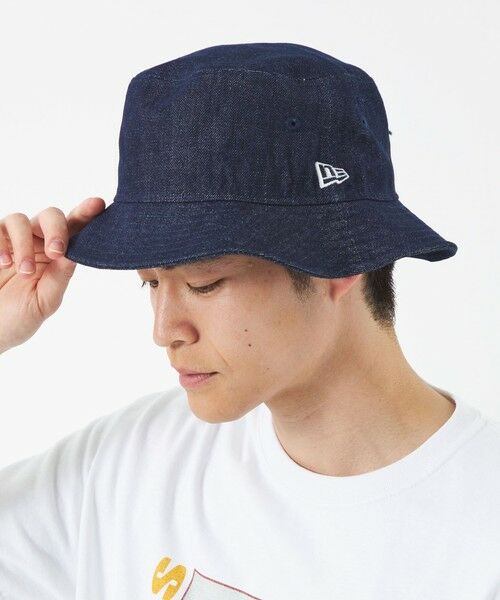 【別注】＜NEW ERA×green label relaxing＞バケット01 デニム ハット