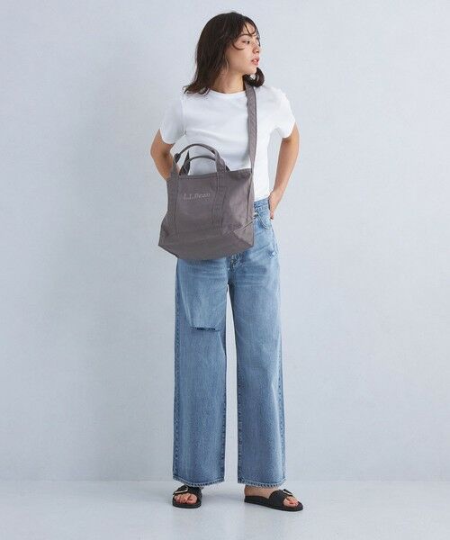 green label relaxing / グリーンレーベル リラクシング ショルダーバッグ | 【別注】＜L.L.Bean＞グローサリー トートバッグ ＜Mサイズ＞ | 詳細10