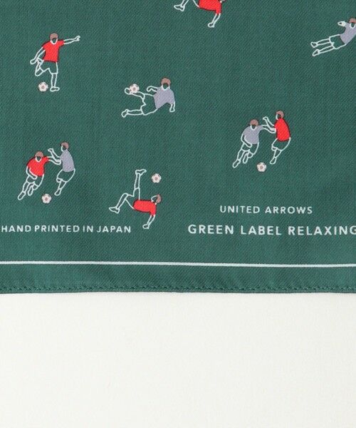 green label relaxing / グリーンレーベル リラクシング ハンカチ | GLR シーアイランド サッカー ハンカチ | 詳細5
