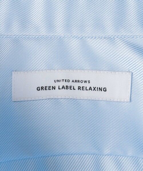 green label relaxing / グリーンレーベル リラクシング シャツ・ブラウス | コットン フレンチツイル スタンダード ワイドカラー ドレスシャツ -イージーアイロン- | 詳細15
