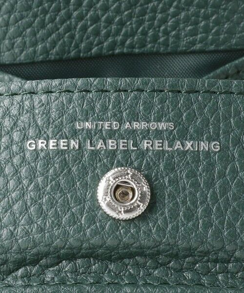 green label relaxing / グリーンレーベル リラクシング 財布・コインケース・マネークリップ | シボ フェイクレザー コインケース | 詳細8