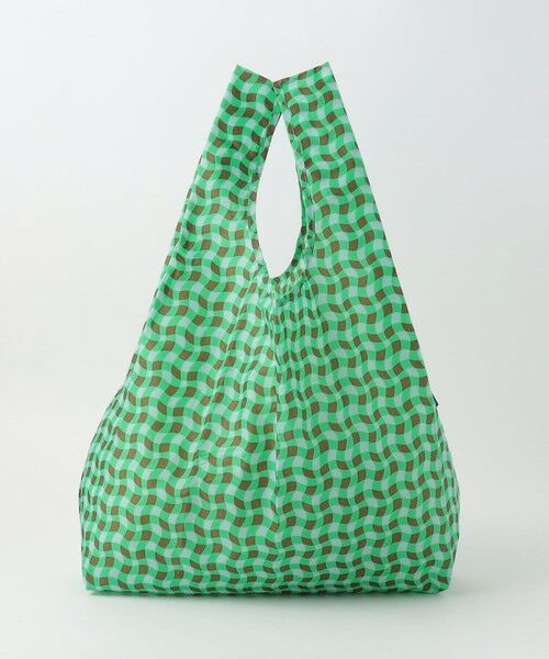 BAGGU＞ STANDARD / ウェービーギンガム （エコバッグ）｜green label