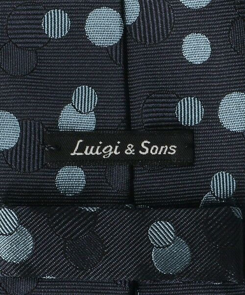 Luigi & Sons＞8.0cm ドット ネクタイ （ネクタイ）｜green label