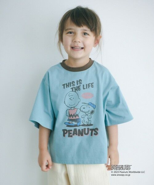 セール】 【別注】＜PEANUTS＞TJ リンガー Tシャツ 100cm-130cm