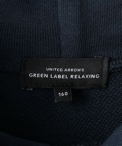 green label relaxing / グリーンレーベル リラクシング スウェット | 【WEB限定】TJ 裏毛 フード プルオーバー 140cm-160cm | 詳細20
