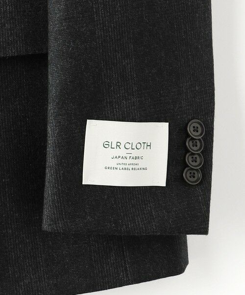 GLR CLOTH サキソニー 柄 3B HC/HXD スーツジャケット （セットアップ