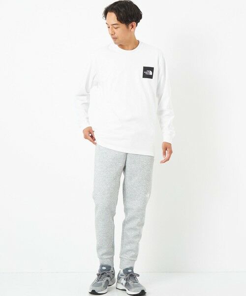 green label relaxing / グリーンレーベル リラクシング カットソー | 【WEB限定】＜THE NORTH FACE＞ロングスリーブスクエアロゴティー Tシャツ | 詳細1
