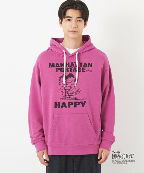 green label relaxing / グリーンレーベル リラクシング パーカー | 【WEB限定】＜Manhattan Portage＞ピーナッツ スウェット フーディー パーカー | 詳細23