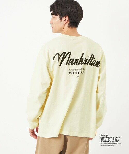 【WEB限定】＜Manhattan Portage＞ピーナッツ ロングスリーブ Tシャツ