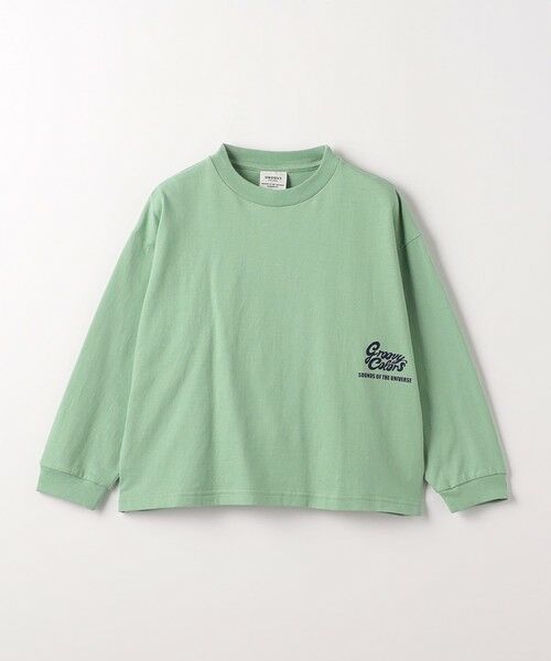 ＜GROOVY COLORS＞TJ APPLE ワイド ロングTシャツ 120cm