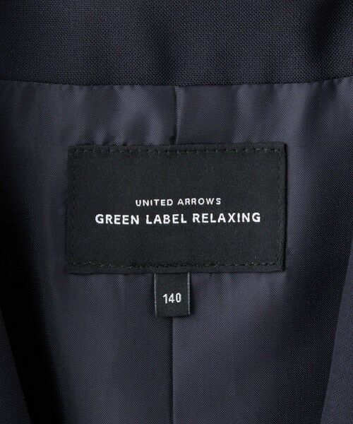 green label relaxing / グリーンレーベル リラクシング テーラードジャケット | T/W ソリッド ジャケット 140cm-160cm | 詳細9