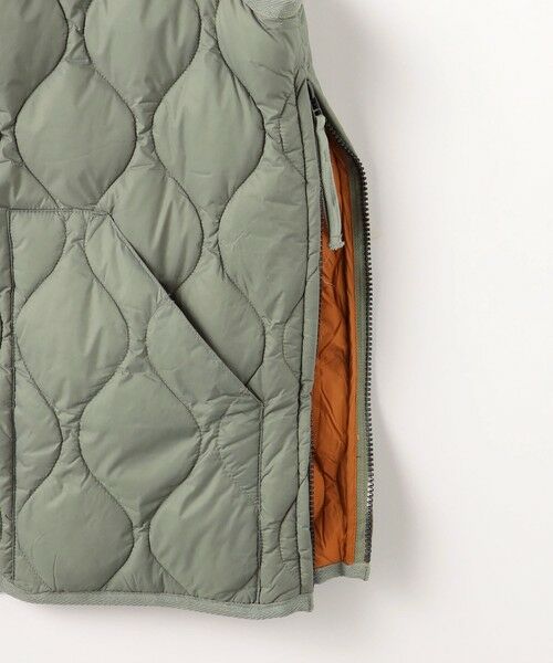 green label relaxing / グリーンレーベル リラクシング ダウンジャケット・ベスト | ＜TAION＞ミリタリー Vネック ダブルジップ ダウンベスト | 詳細13