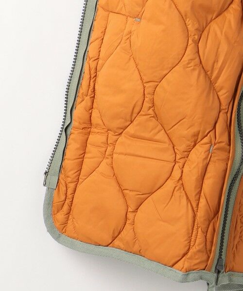 green label relaxing / グリーンレーベル リラクシング ダウンジャケット・ベスト | ＜TAION＞ミリタリー Vネック ダブルジップ ダウンベスト | 詳細15