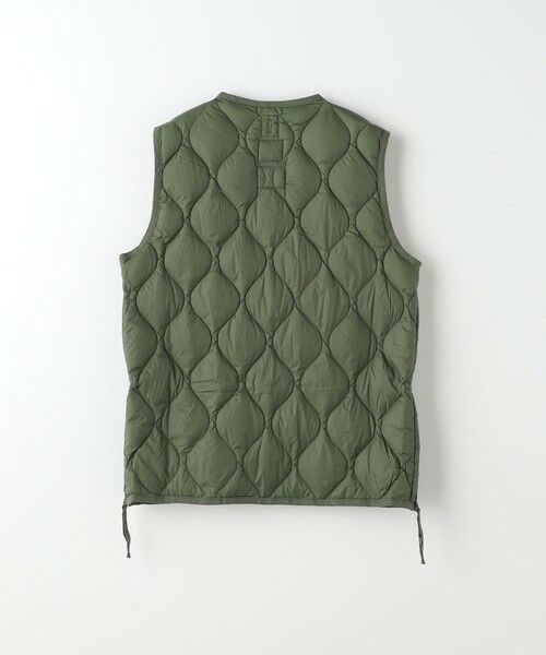 green label relaxing / グリーンレーベル リラクシング ダウンジャケット・ベスト | ＜TAION＞ミリタリー Vネック ダブルジップ ダウンベスト | 詳細17