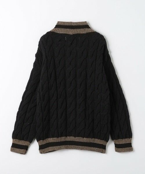 別注】＜OLDDERBY KNITWEAR＞GLR ケーブル カーディガン