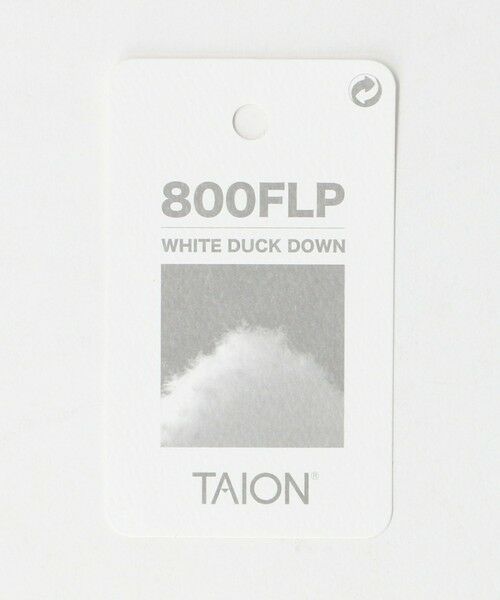 green label relaxing / グリーンレーベル リラクシング マフラー・ショール・スヌード・ストール | ＜TAION＞ミリタリー リバーシブル ダウンマフラー | 詳細13