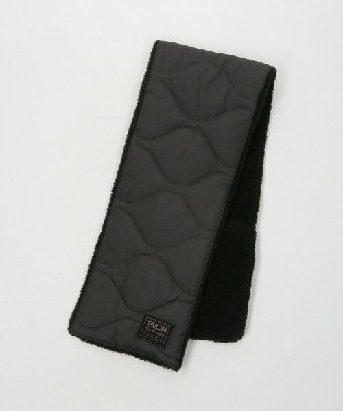 green label relaxing / グリーンレーベル リラクシング マフラー・ショール・スヌード・ストール | ＜TAION＞ミリタリー リバーシブル ダウンマフラー | 詳細18