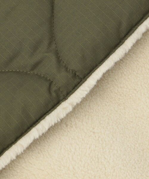 green label relaxing / グリーンレーベル リラクシング マフラー・ショール・スヌード・ストール | ＜TAION＞ミリタリー リバーシブル ダウンマフラー | 詳細27