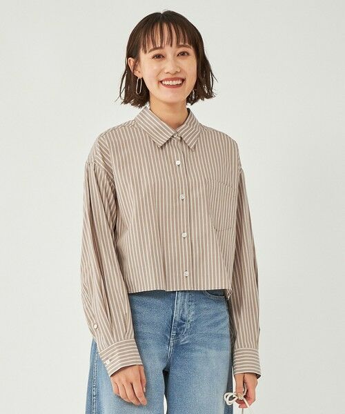 お値下げ中☆Deuxieme Classe☆Cropped StripeTシャツ