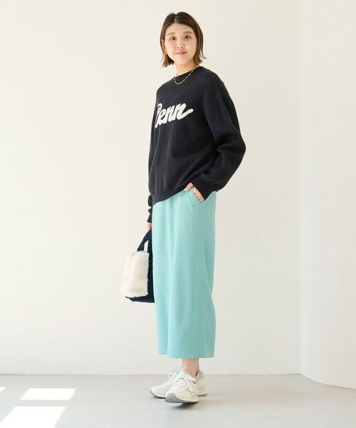 green label relaxing / グリーンレーベル リラクシング ロング・マキシ丈スカート | ［size SHORT/TALLあり］オルマイ ウラキモウ タイト スカート -マシンウォッシャブル・ストレッチ・防シワ- | 詳細18