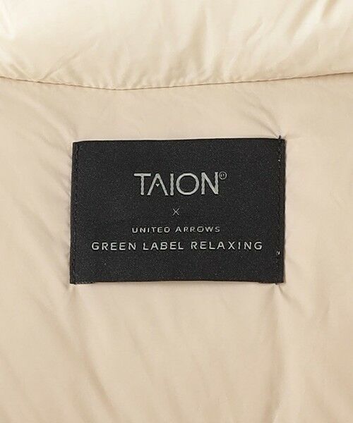 green label relaxing / グリーンレーベル リラクシング ダウンジャケット・ベスト | 【別注】＜TAION＞ショート ダウン ベスト | 詳細21