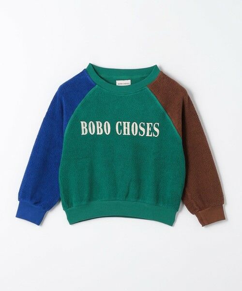 セール】 ＜BOBO CHOSES＞ COL BLOCK スウェット 110cm-120cm<br