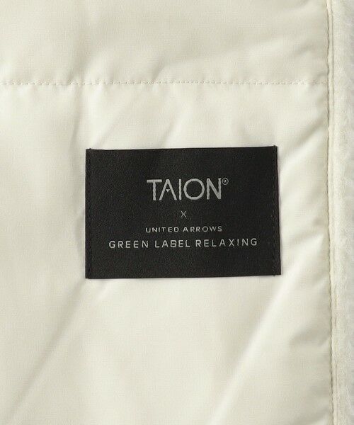 green label relaxing / グリーンレーベル リラクシング マフラー・ショール・スヌード・ストール | 【別注】＜TAION＞ダウンボア マフラー2 | 詳細13