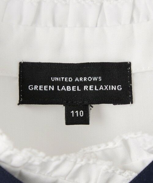 green label relaxing / グリーンレーベル リラクシング シャツ・ブラウス | リボンタック バンドカラー ブラウス | 詳細9