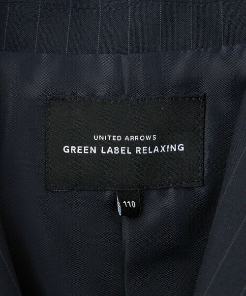 green label relaxing / グリーンレーベル リラクシング テーラードジャケット | TJ T/W ストライプ ジャケット 110-130cm | 詳細12