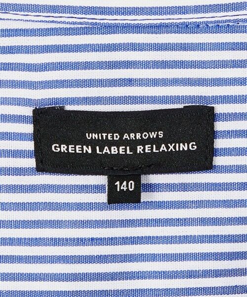 green label relaxing / グリーンレーベル リラクシング シャツ・ブラウス | TJ ストライプシャツ ロングスリーブ 140cm-160cm | 詳細10