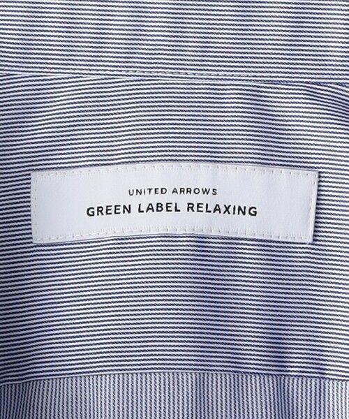 green label relaxing / グリーンレーベル リラクシング シャツ・ブラウス | コットン ナローストライプ スリム ショートワイド ドレスシャツ -イージーアイロン- | 詳細16