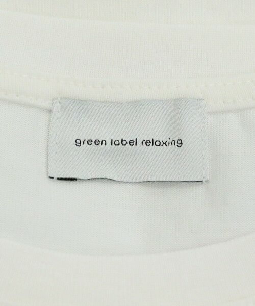 green label relaxing / グリーンレーベル リラクシング カットソー | ラウンドヘム Tシャツ | 詳細4