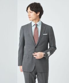 GLR CLOTH 織ムジ 2B HC/BW スーツジャケット