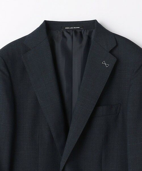 GLR CLOTH 織ムジ 2B HC/BW スーツジャケット （セットアップ）｜green 