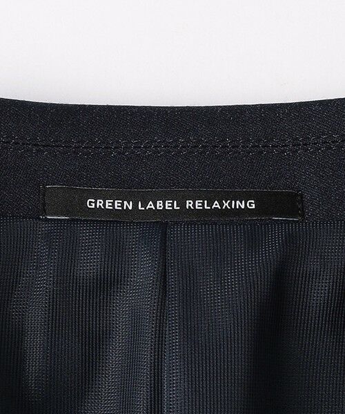 green label relaxing / グリーンレーベル リラクシング テーラードジャケット | A+ TWPU シャンブレー スリム 2B ジャケット -ウォッシャブル・ストレッチ・防シワ- | 詳細21
