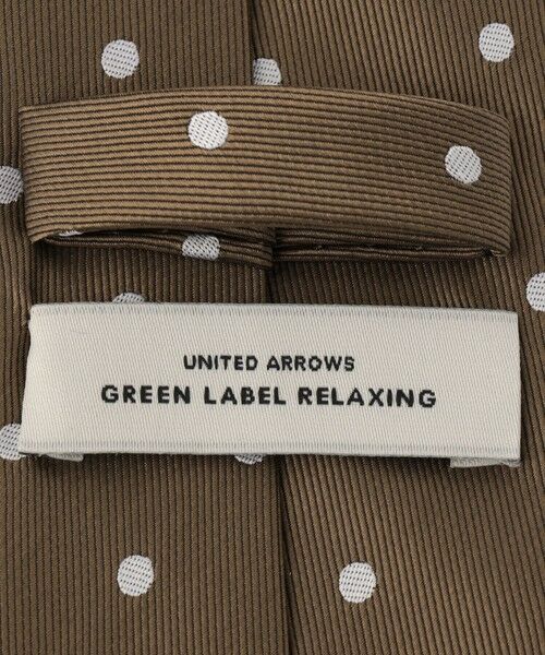 green label relaxing / グリーンレーベル リラクシング ネクタイ | GLR ポリエステル ウォッシャブル ドット ネクタイ | 詳細8