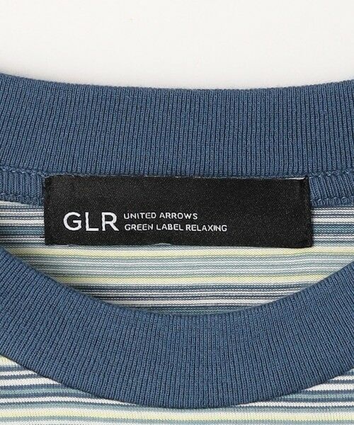 green label relaxing / グリーンレーベル リラクシング カットソー | マルチボーダー リンガー Tシャツ | 詳細20