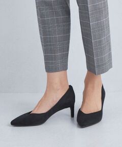 ポインテッド Vカット パンプス（5cmヒール）- 晴雨兼用 -